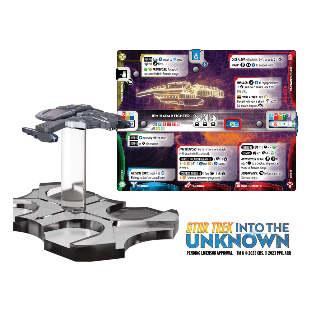 Star Trek: Into the Unknown Miniaturen-Spiel-Erweiterung Federation vs. Dominion Core *Englische Version*