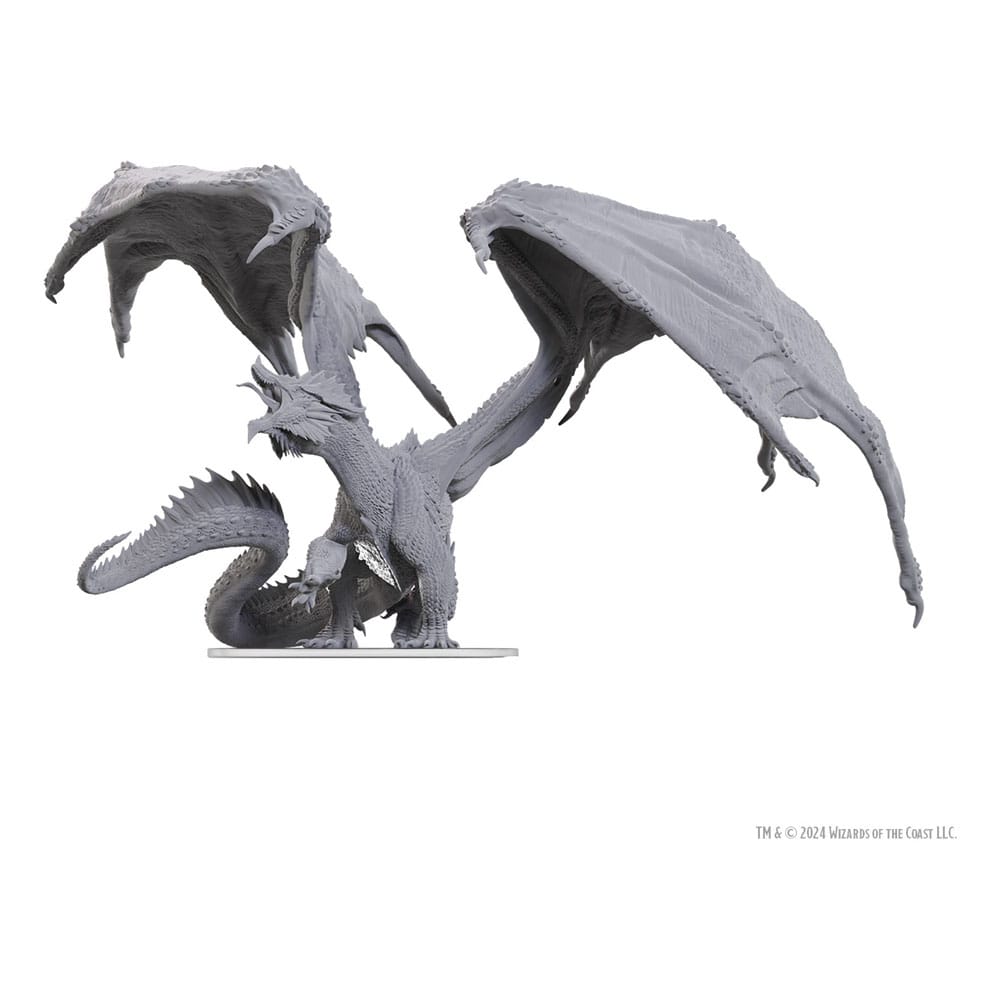 D&D Nolzur's Marvelous Miniatures Miniatur unbemalt Adult Red Dragon Tyrant 18 cm