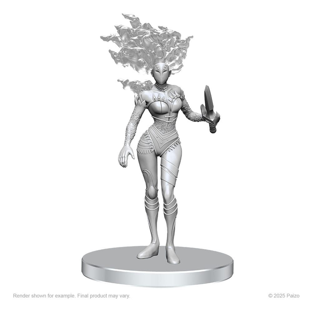 Pathfinder Deep Cuts Miniaturen unbemalt Gargoyle & Shae