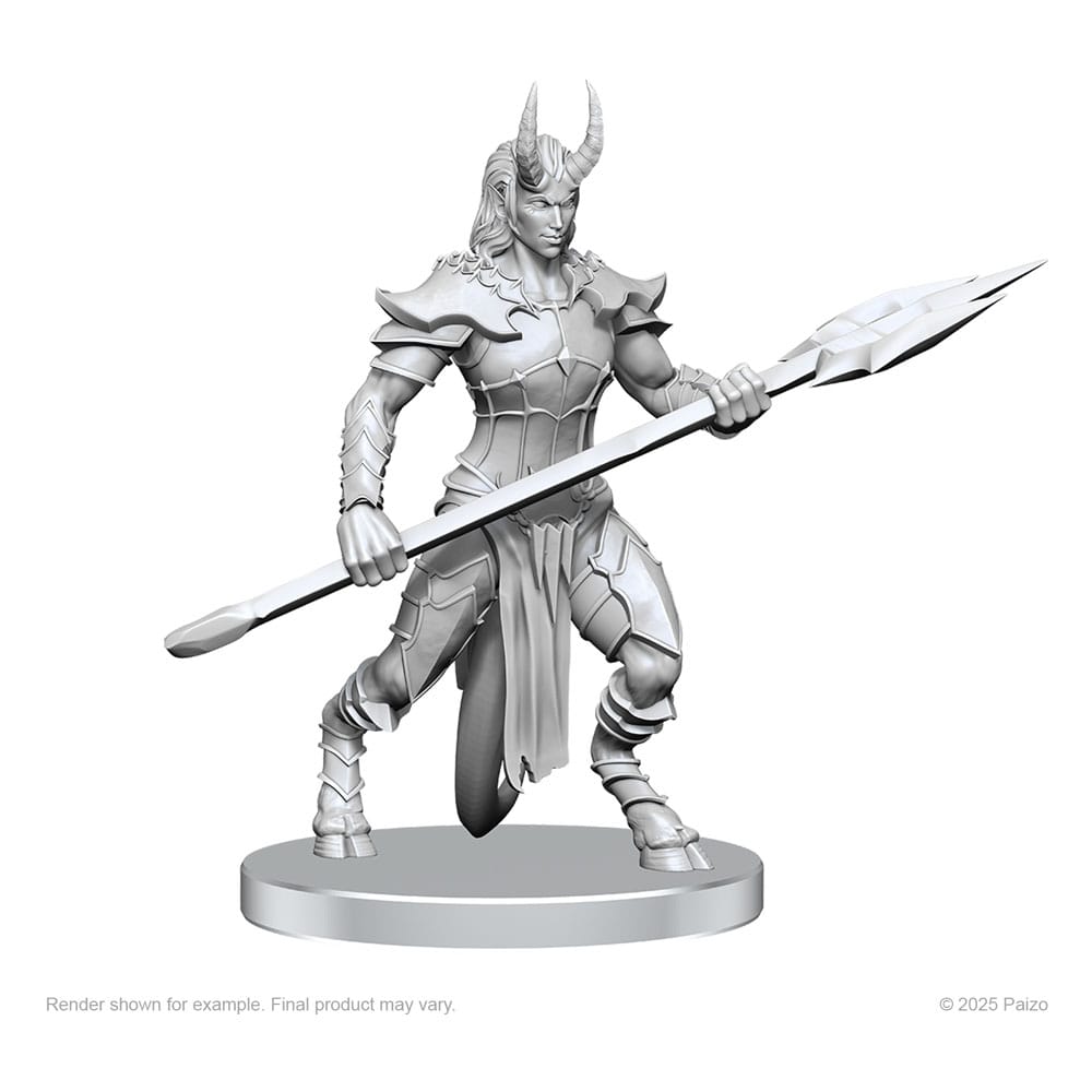 Pathfinder Deep Cuts Miniaturen unbemalt Vordine (Infantry Devil) & Pitborn Rogue