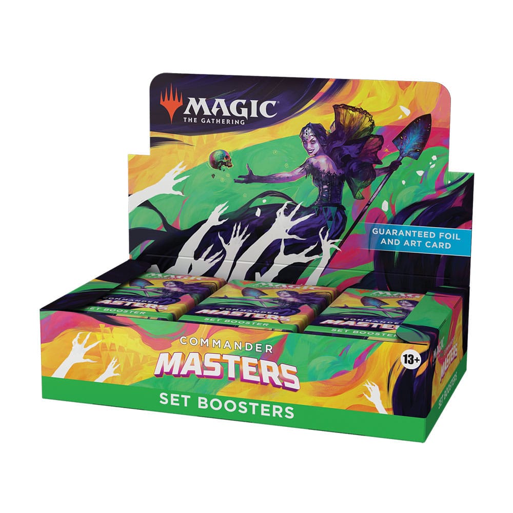 Magic the Gathering Commander Masters Set-Booster Display (24) englisch