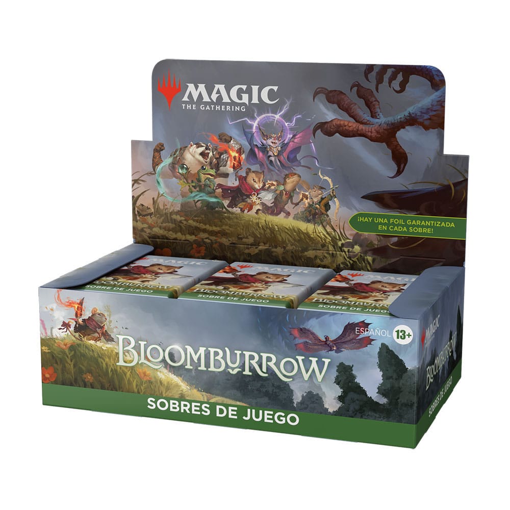 Magic the Gathering Bloomburrow Play-Booster Display (36) spanisch