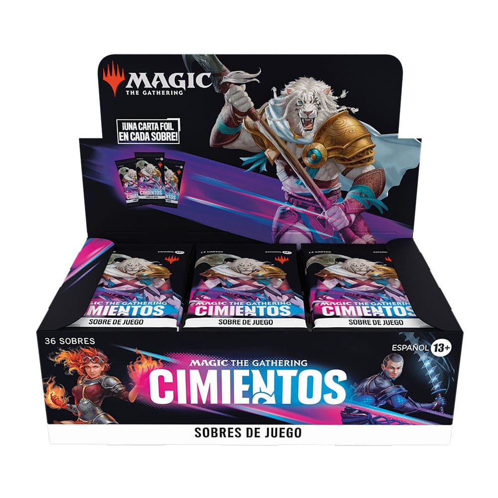 Magic the Gathering Cimientos Play-Booster Display (36) spanisch