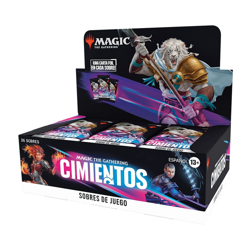 Magic the Gathering Cimientos Play-Booster Display (36) spanisch