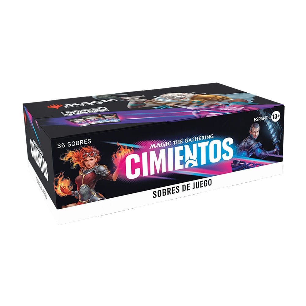 Magic the Gathering Cimientos Play-Booster Display (36) spanisch