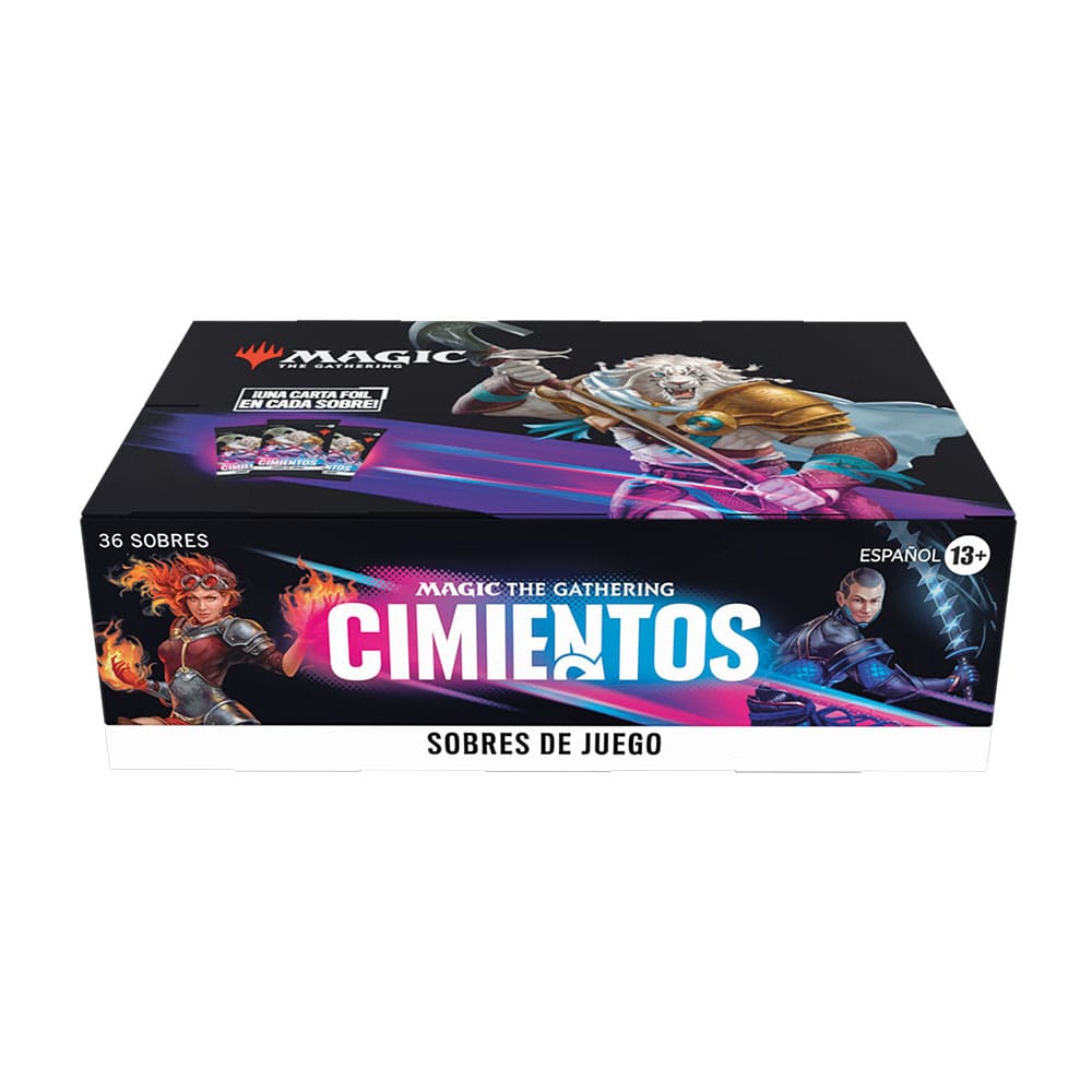 Magic the Gathering Cimientos Play-Booster Display (36) spanisch