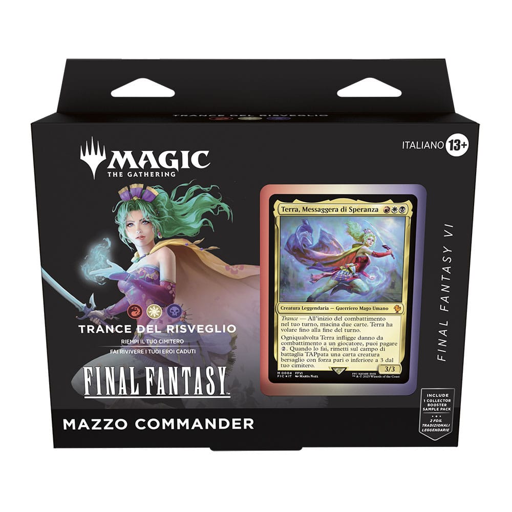 Magic the Gathering Final Fantasy Commander-Decks Display (4) italienisch