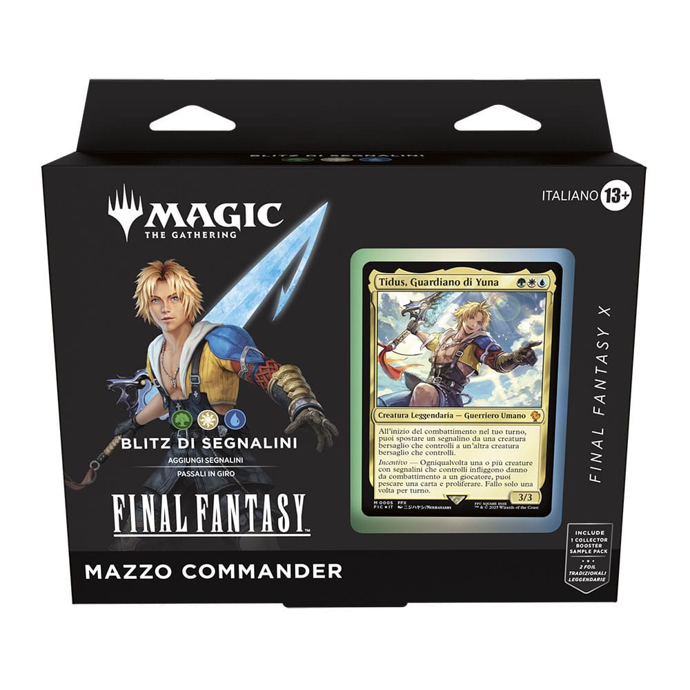 Magic the Gathering Final Fantasy Commander-Decks Display (4) italienisch