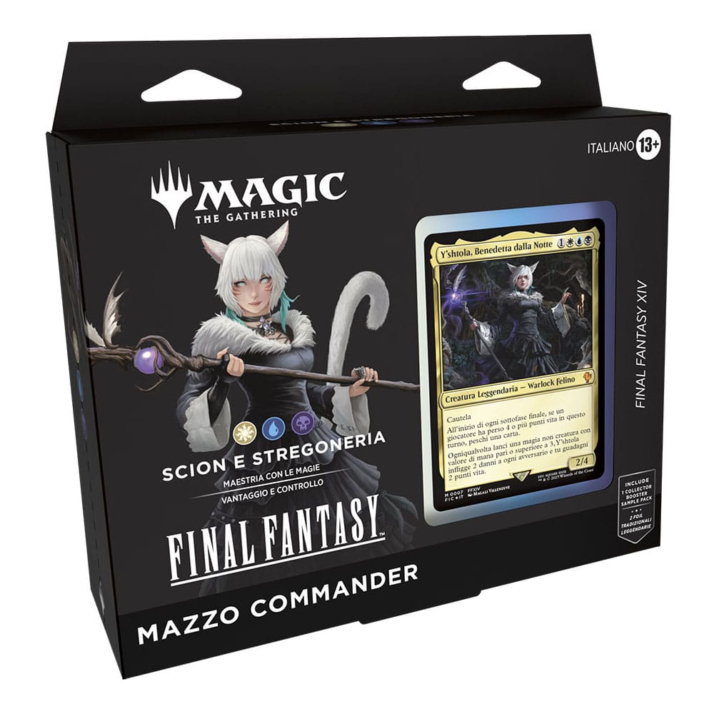 Magic the Gathering Final Fantasy Commander-Decks Display (4) italienisch