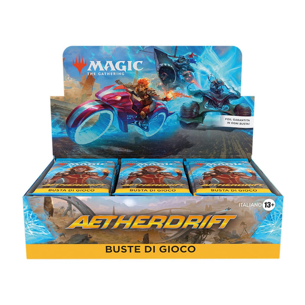 Magic the Gathering Aetherdrift Play-Booster Display (30) italienisch