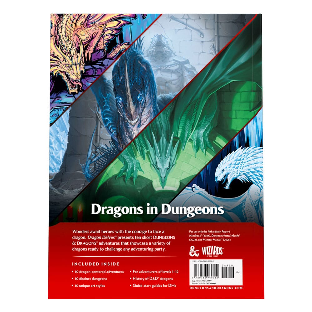 Dungeons & Dragons RPG Dragon Delves: An Adventure Anthology englisch