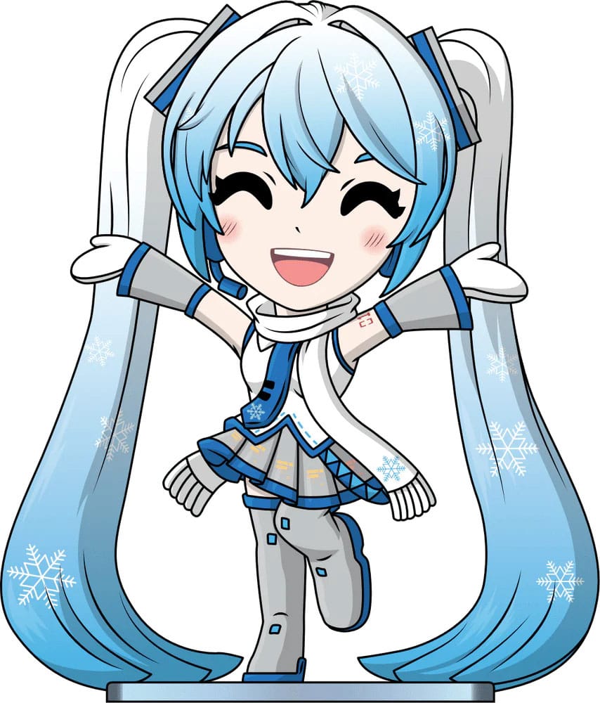Hatsune Miku Vinyl Figur Snow Miku 11 cm