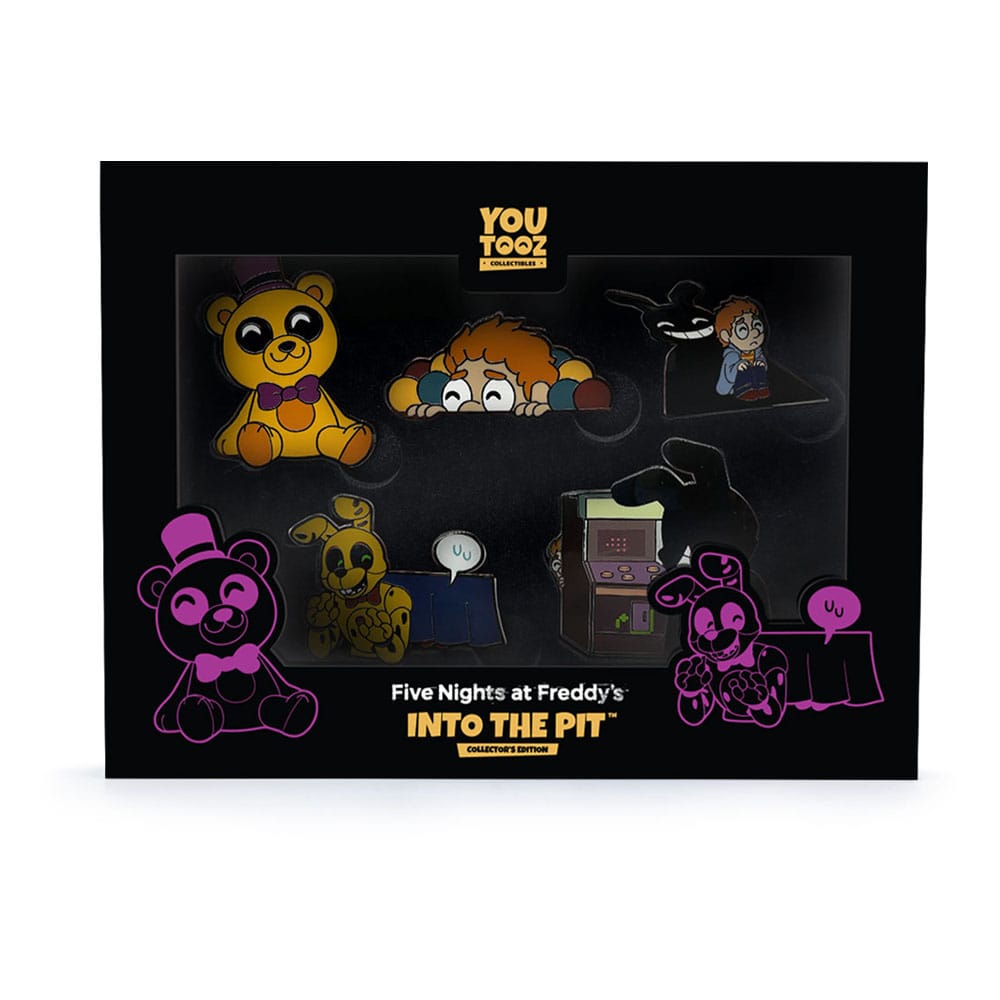 Five Nights at Freddy's Ansteck-Pins Set Into the Pit 3 cm (6)