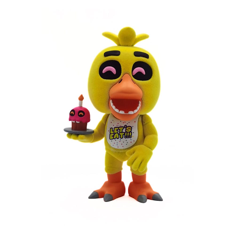 Five Night's at Freddy Vinyl Figur Chica Flocked 12 cm
