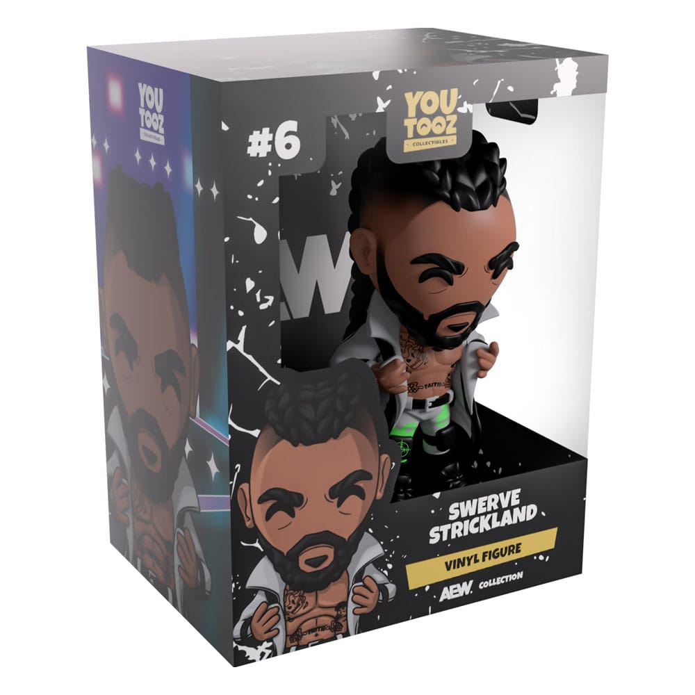 All Elite Wrestling Vinyl Figur Swerve Strickland 12 cm