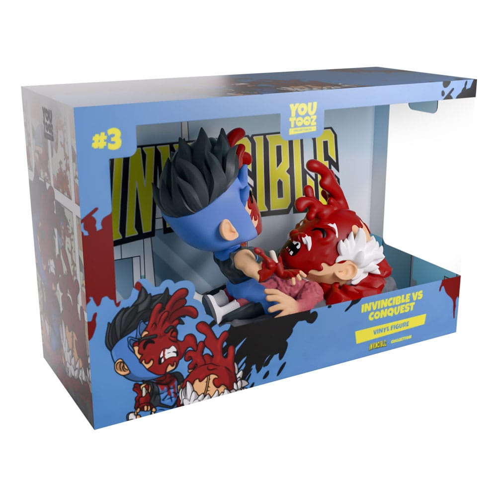 Invincible Vinyl Figur Invincible vs. Conquest 12 cm