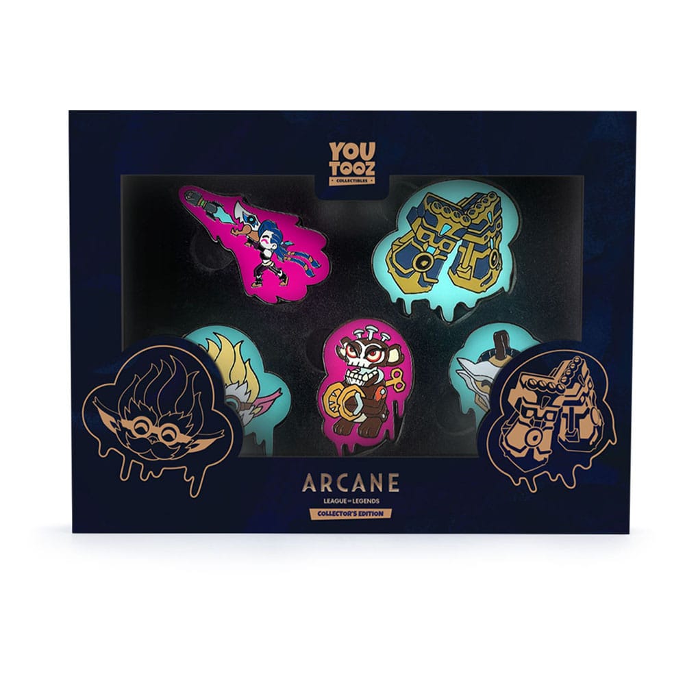 Arcane Ansteck-Pins Set 5 cm (6)