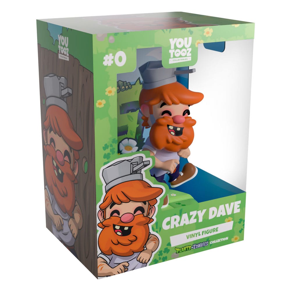 Plants vs. Zombies Vinyl Figur Crazy Dave 12 cm
