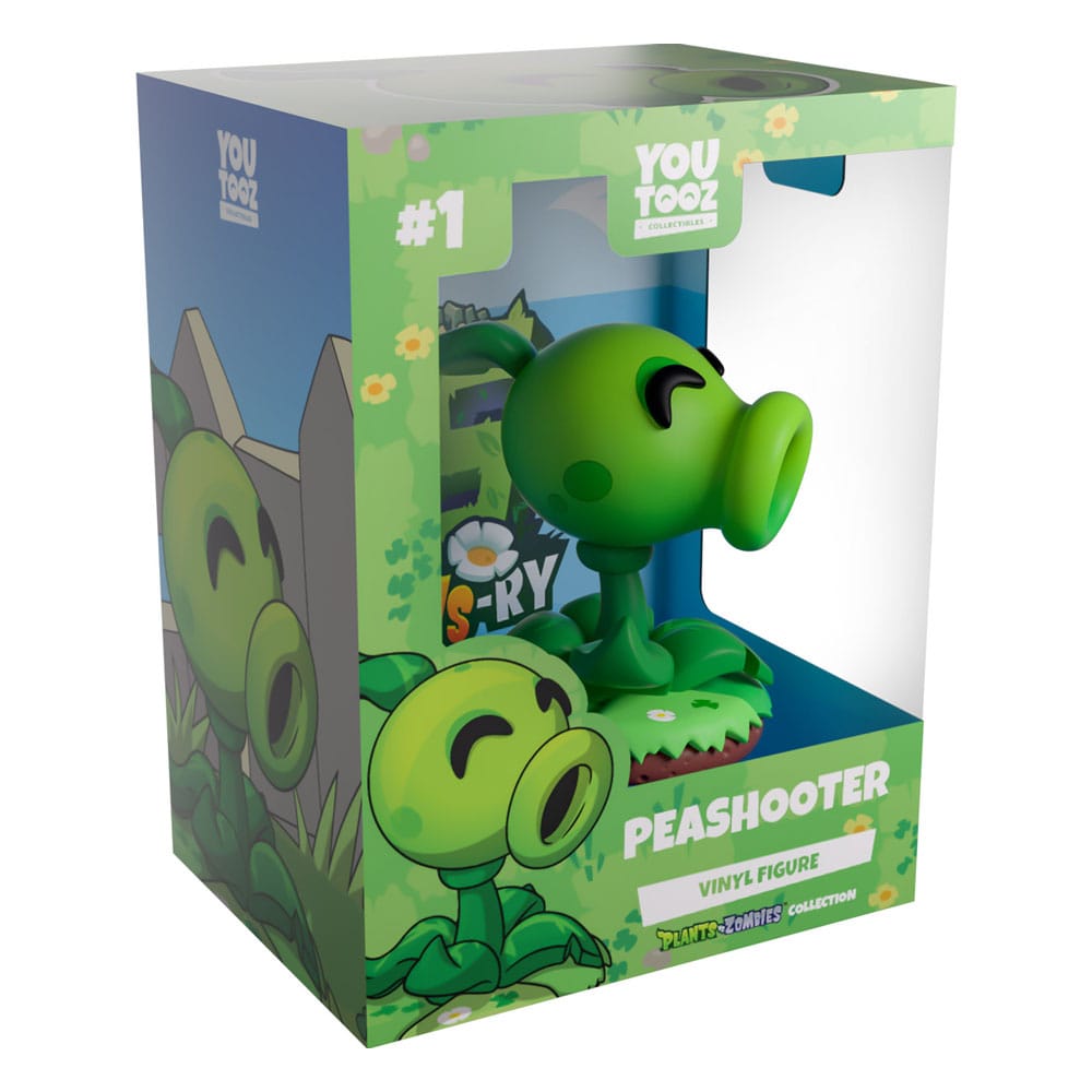 Plants vs. Zombies Vinyl Figur Peashooter 9 cm