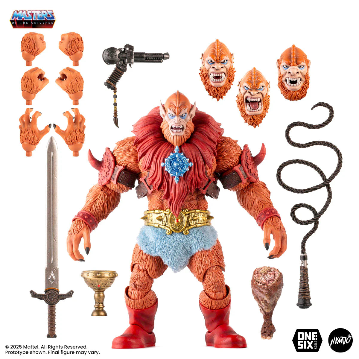 Masters of the Universe – Beast Man 1/6 Scale Figur – Classic Variant - Limitiert