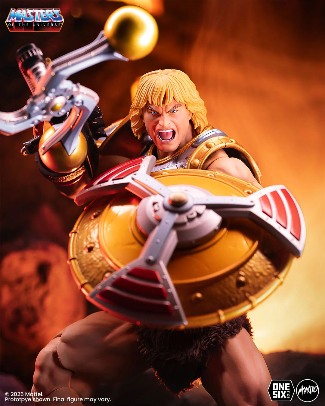 Masters of the Universe – He-Man Deluxe 2.0 1/6 Scale Figure – Timed Edition