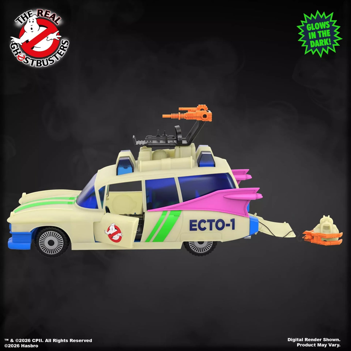 Ghostbusters Kenner Classics – The Real Ghostbusters Ecto-Glow Ecto-1