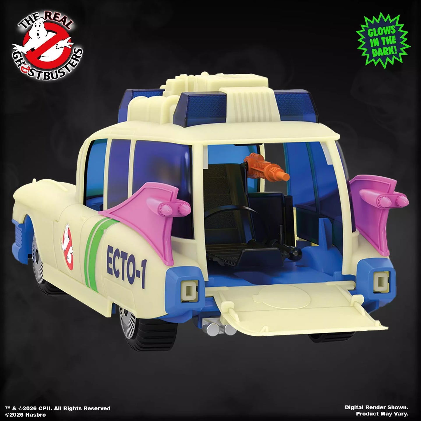Ghostbusters Kenner Classics – The Real Ghostbusters Ecto-Glow Ecto-1