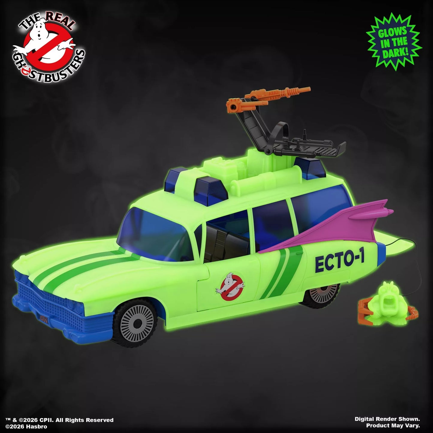 Ghostbusters Kenner Classics – The Real Ghostbusters Ecto-Glow Ecto-1
