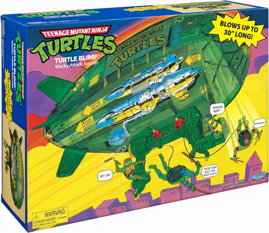 Playmates Turtle Blimp Fahrzeug (Zeppelin) - Neuauflage