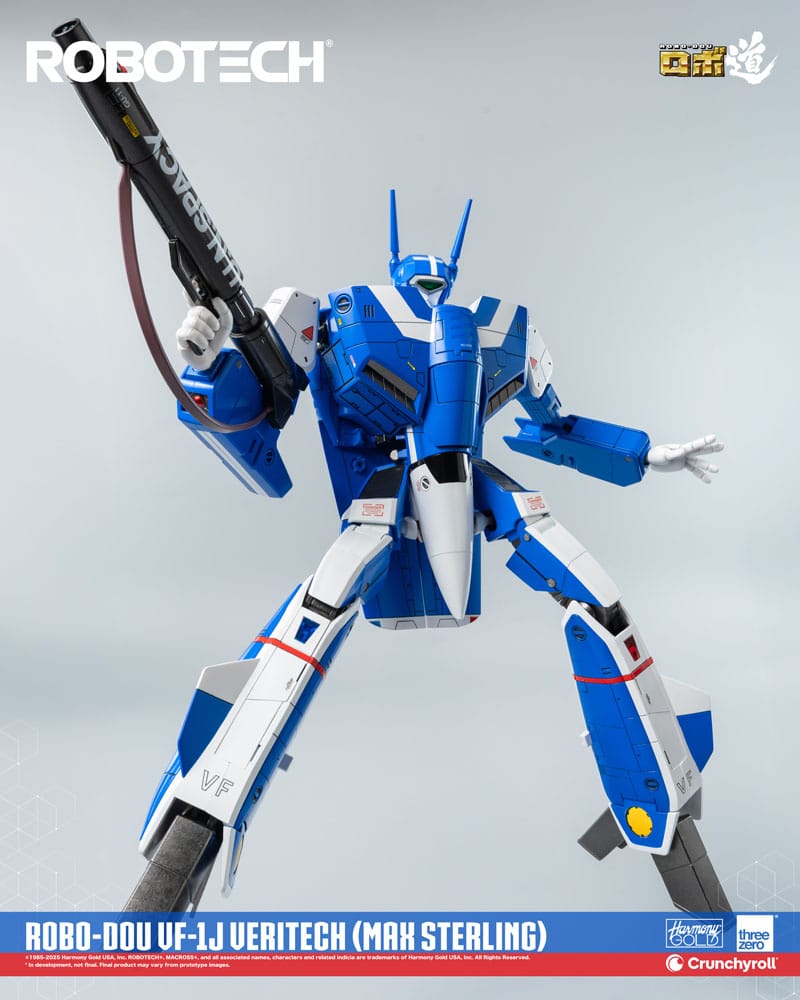 Robotech Actionfigur ROBO-DOU VF-1J Veritech (Max Sterling) 20 cm