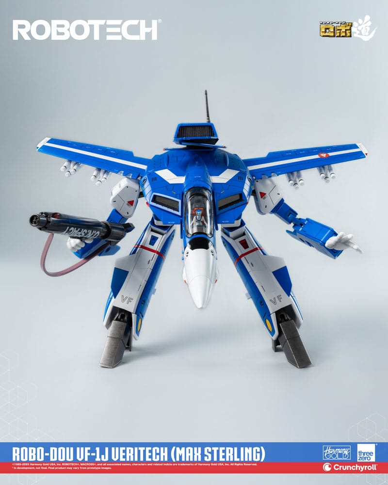 Robotech Actionfigur ROBO-DOU VF-1J Veritech (Max Sterling) 20 cm