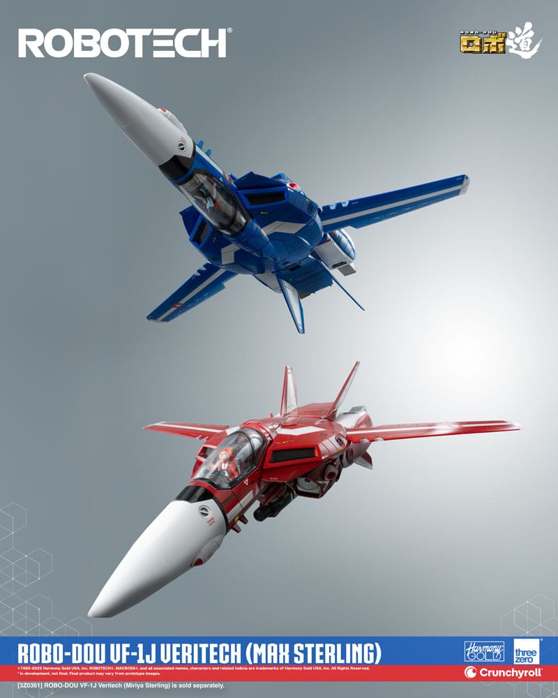 Robotech Actionfigur ROBO-DOU VF-1J Veritech (Max Sterling) 20 cm