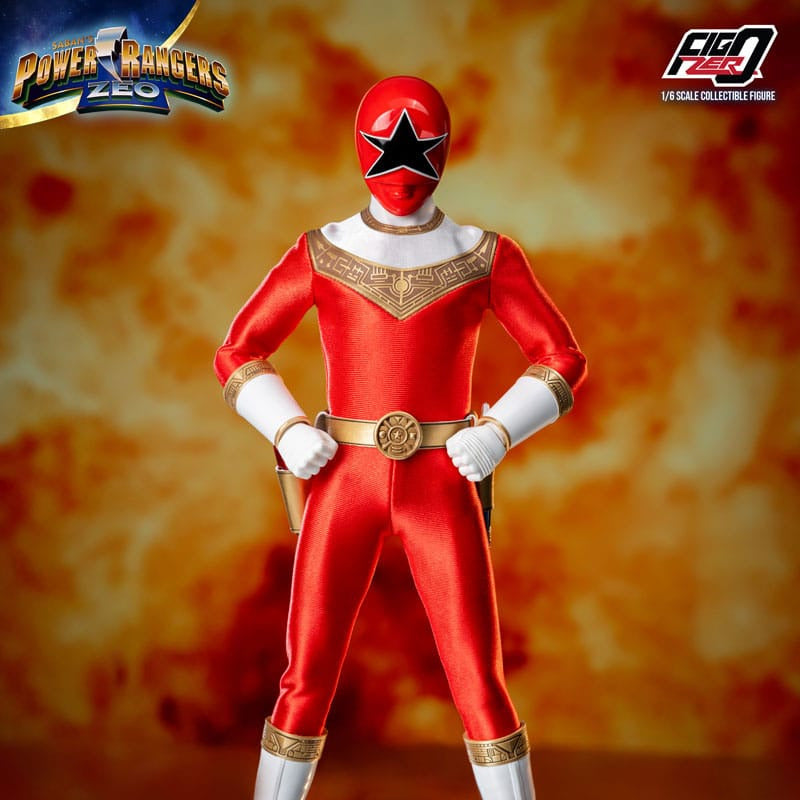 Power Rangers Zeo FigZero Actionfigur 1/6 Ranger V Red 30 cm