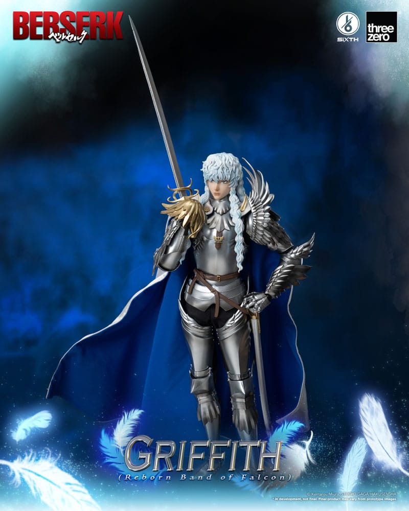 Berserk Actionfigur 1/6 Griffith (Reborn Band of Falcon) Deluxe Edition 40 cm