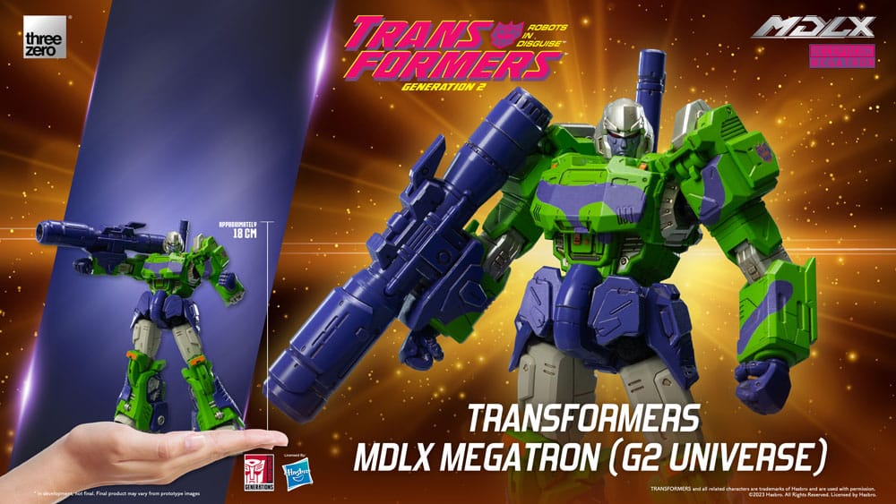Transformers MDLX Actionfigur Megatron (G2 Universe) 18 cm