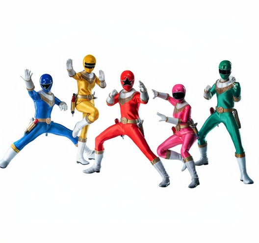 Power Rangers Zeo FigZero Actionfiguren 1/6 5er-Pack Zeo Rangers 30 cm