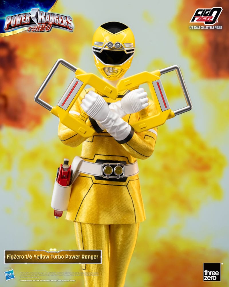 Power Rangers Turbo FigZero Actionfigur 1/6 Yellow Turbo Power Ranger 30 cm