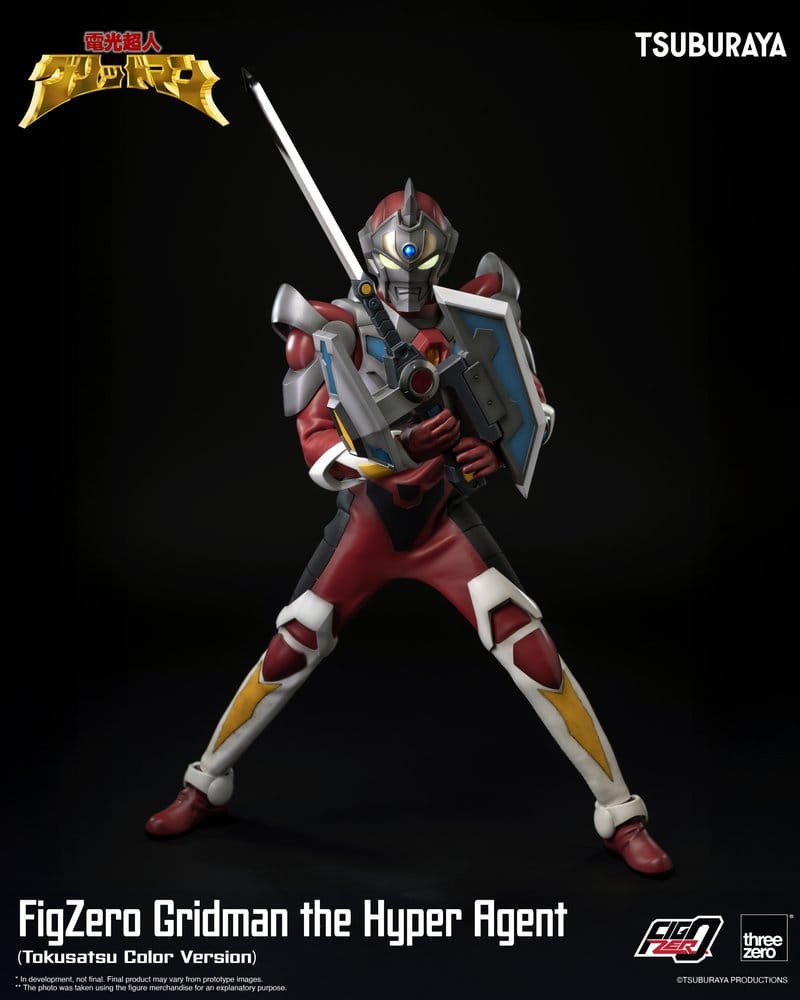 Gridman the Hyper Agent FigZero Actionfigur Gridman (Tokusatsu Color Version) 30 cm