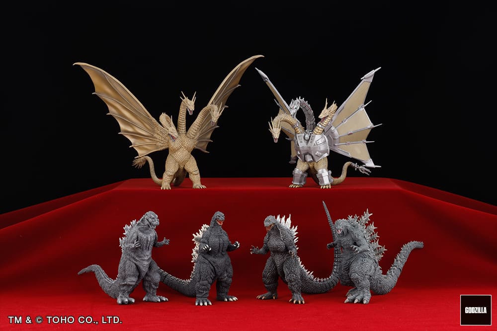 Godzilla Generations Gekizou Series PVC Statuen 8 - 9 cm Sortiment Kaiju Part. 1 (6) (re-run)
