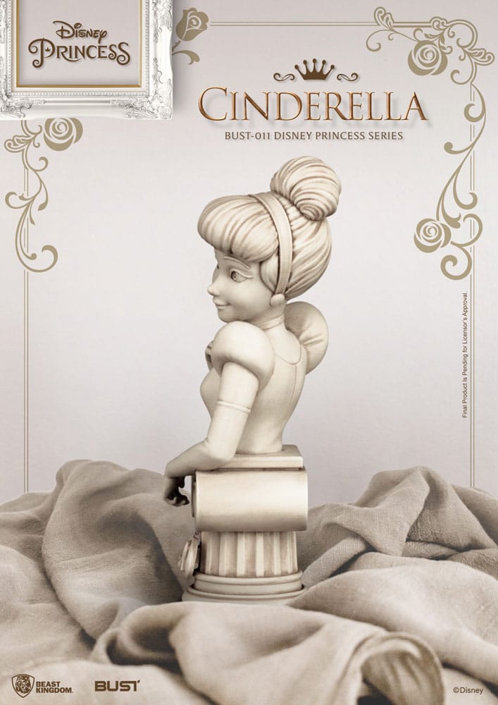 Disney Princess Series PVC Büste Cindarella 15 cm