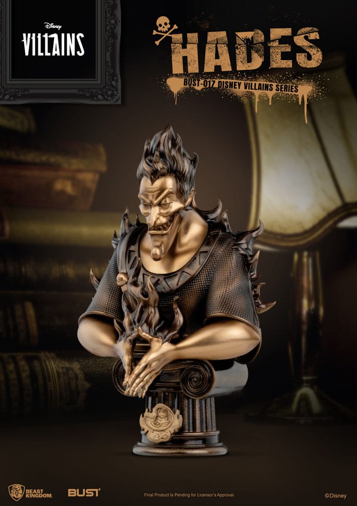 Disney Villains Series PVC Büste Hades 16 cm