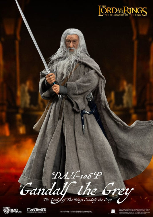 Herr der Ringe Dynamic 8ction Heroes Actionfigur 1/9 Gandalf der Graue 21 cm