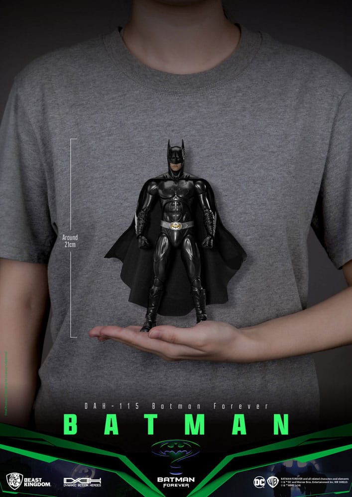 DC Comics Dynamic 8ction Heroes Actionfigur 1/9 Batman (Batman Forever) 21 cm