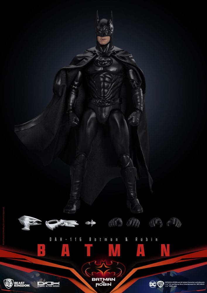 DC Comics Dynamic 8ction Heroes Actionfigur 1/9 Batman (Batman & Robin) 21 cm