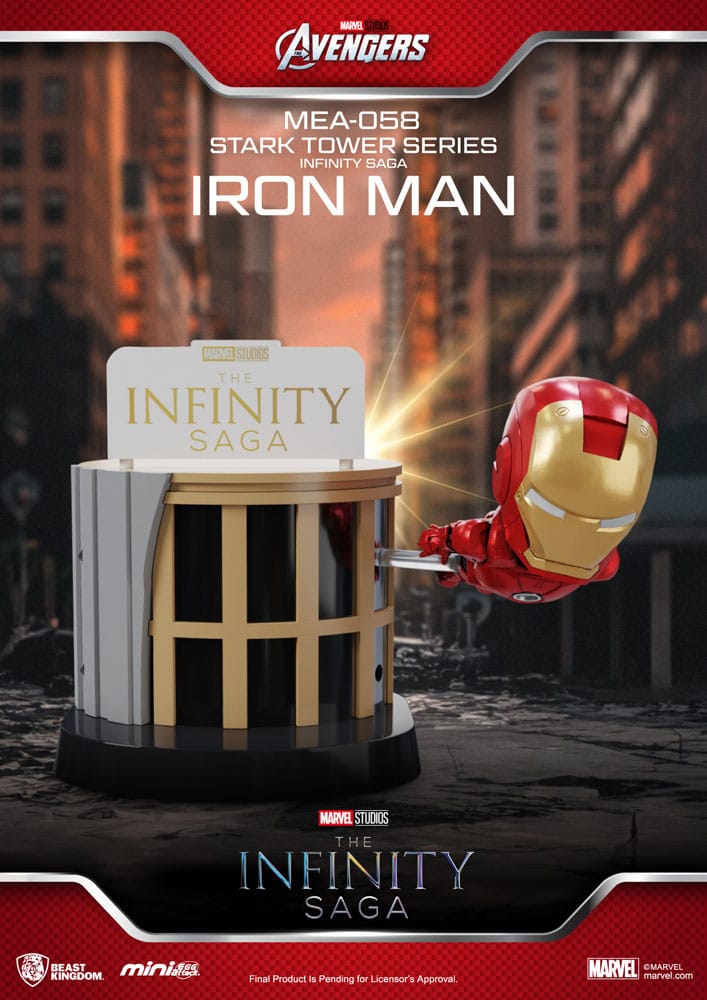 Marvel Mini Egg Attack Figuren 12 cm The Infinity Saga Stark Tower Series Sortiment (6)