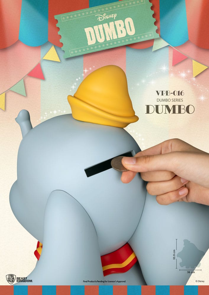Disney Funktional Figure Spardose Dumbo 34 cm