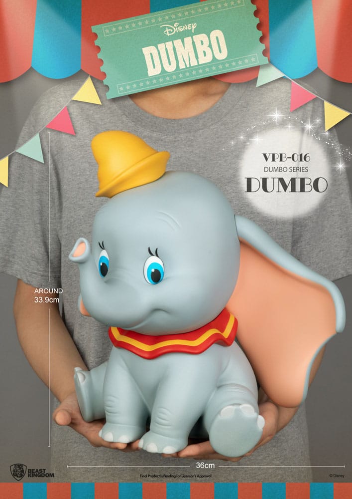Disney Funktional Figure Spardose Dumbo 34 cm