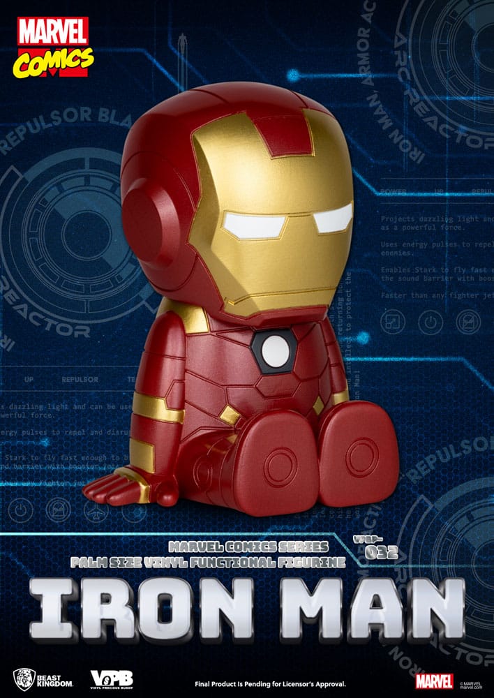 Classic Marvel Comics Piggy Vinyl Spardose Iron-man 12 cm