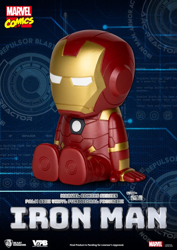 Classic Marvel Comics Piggy Vinyl Spardose Iron-man 12 cm