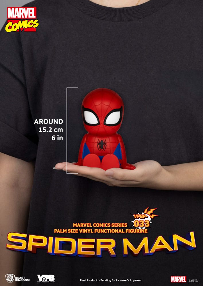 Classic Marvel Comics Piggy Vinyl Spardose Spiderman 12 cm